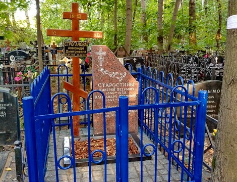 Восстановление могилы после захоронения спустя год